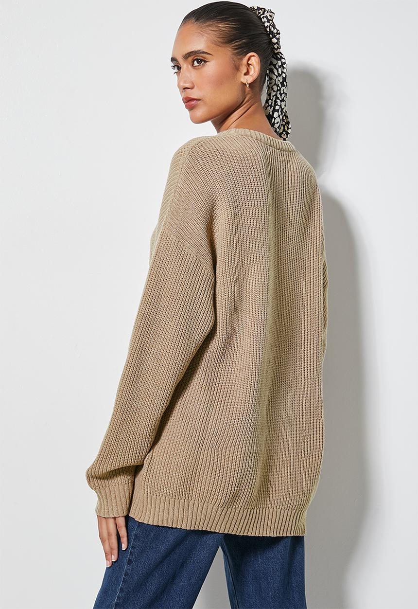 Superbalist - Lofty rib jumper - camel