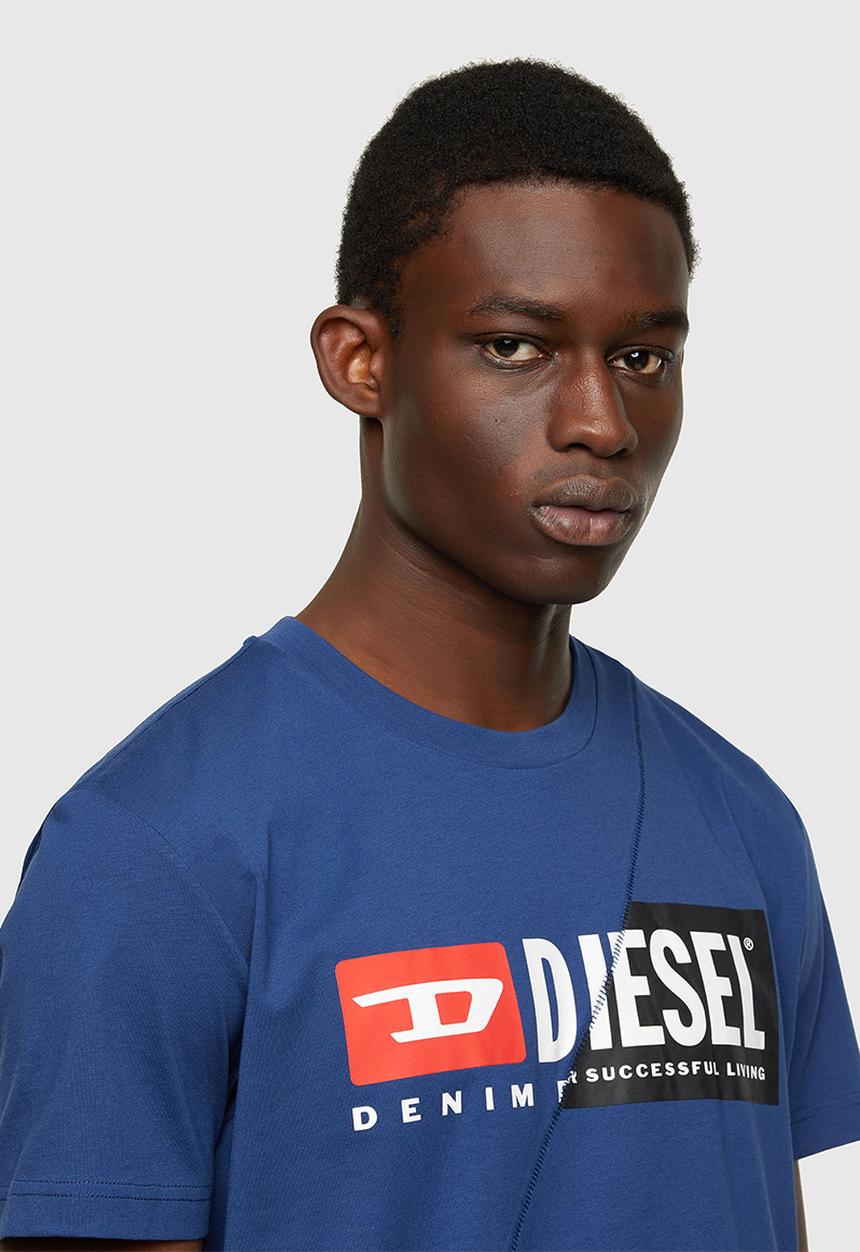 Diesel  - T-diego-cuty t-shirt - navy