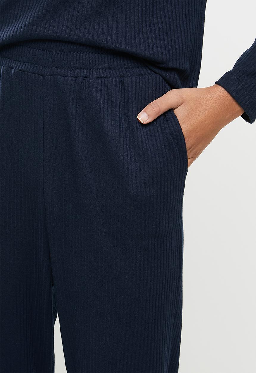 Superbalist - Rib sleep set - navy