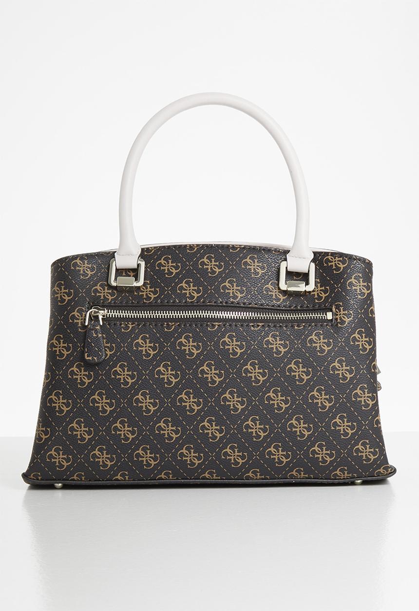 GUESS - Tyren girlfriend satchel - brown &  stone