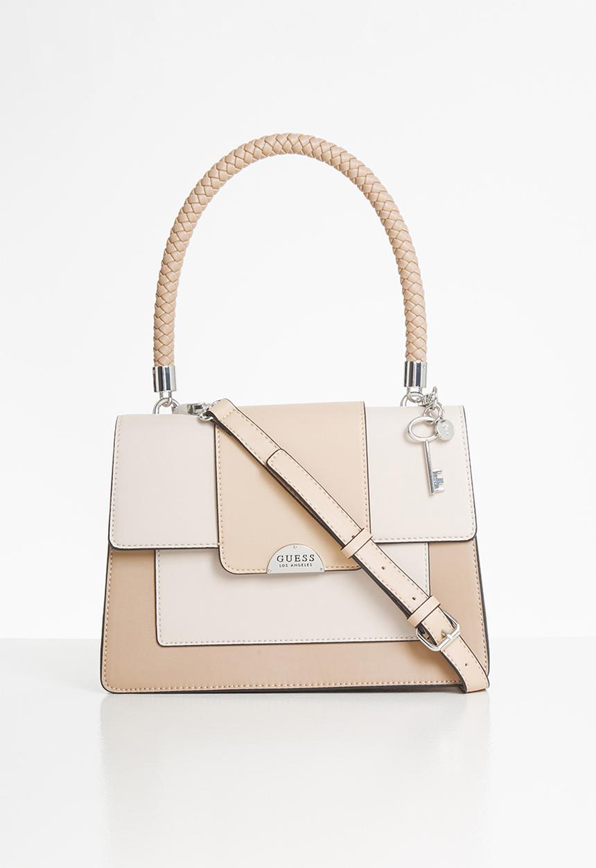 GUESS - Evelin top handle flap - blush