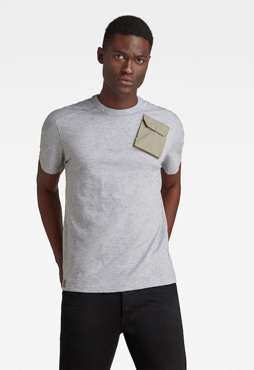 G-STAR - Military 3d woven pocket r t - grey 