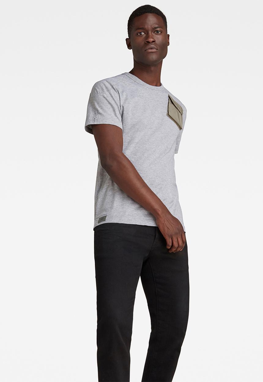 G-STAR - Military 3d woven pocket r t - grey 
