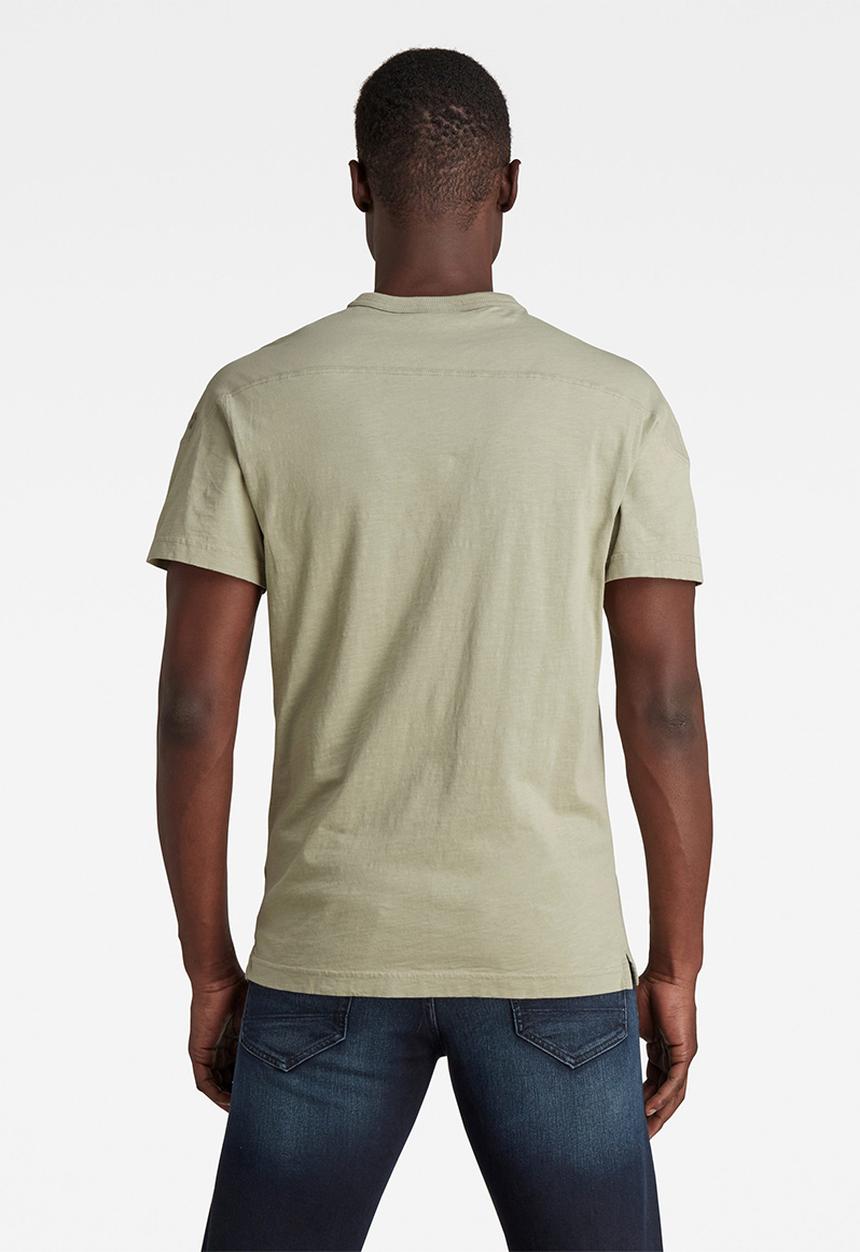 G-STAR - Military 3d woven pocket r tee - green