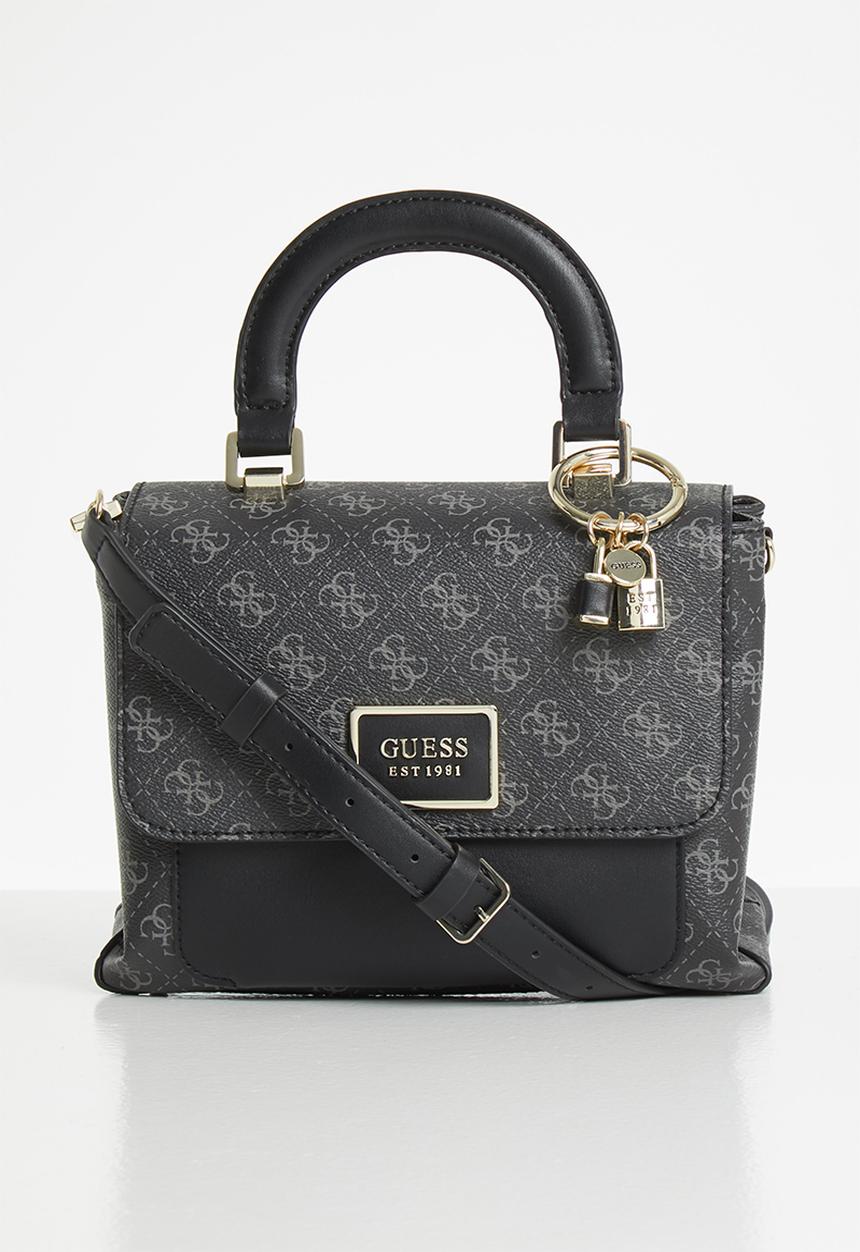 GUESS - Tyren top handle flap - coal