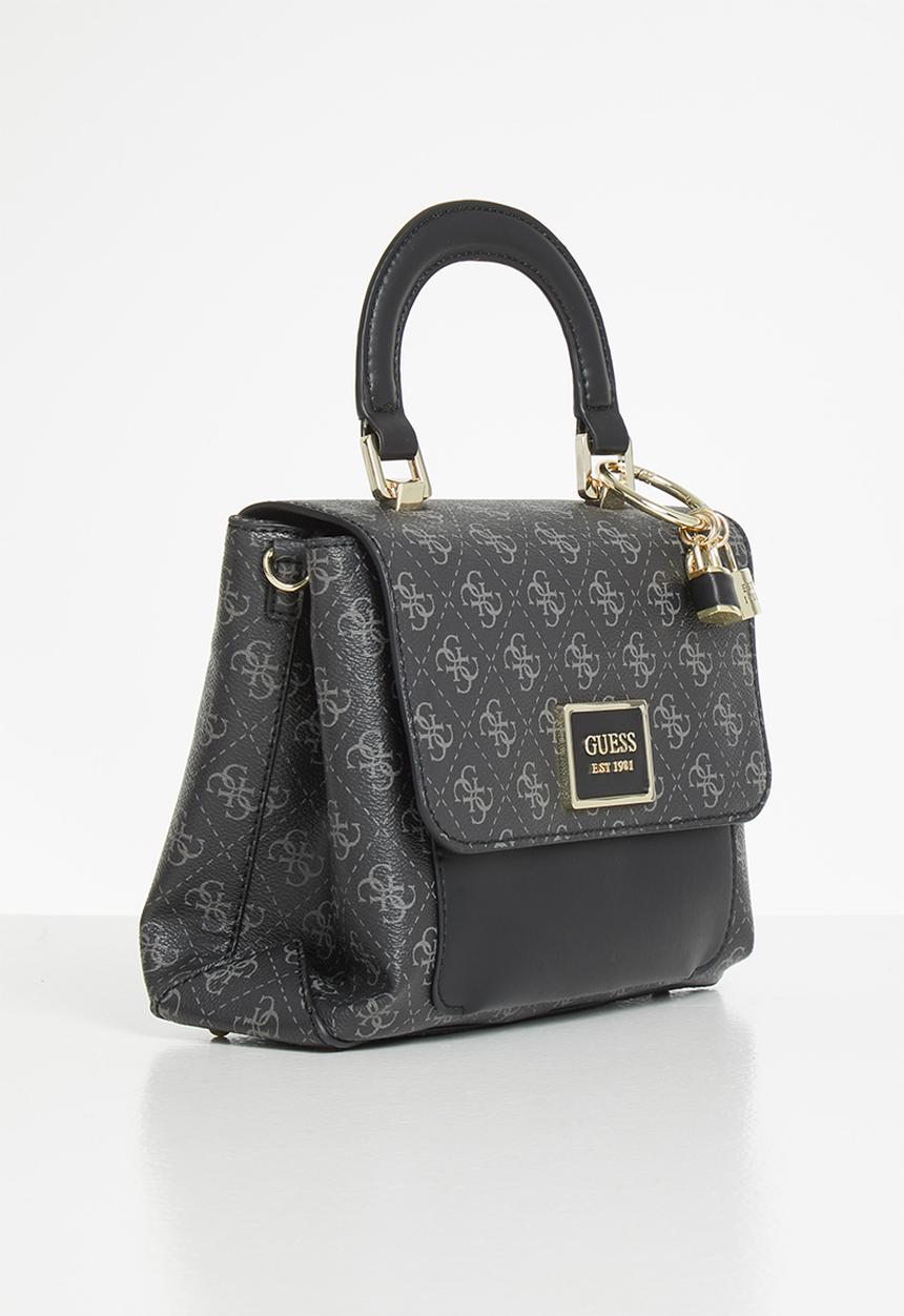 GUESS - Tyren top handle flap - coal