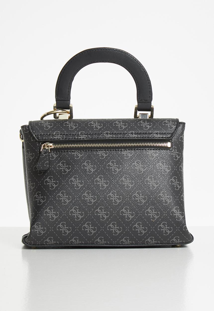 GUESS - Tyren top handle flap - coal