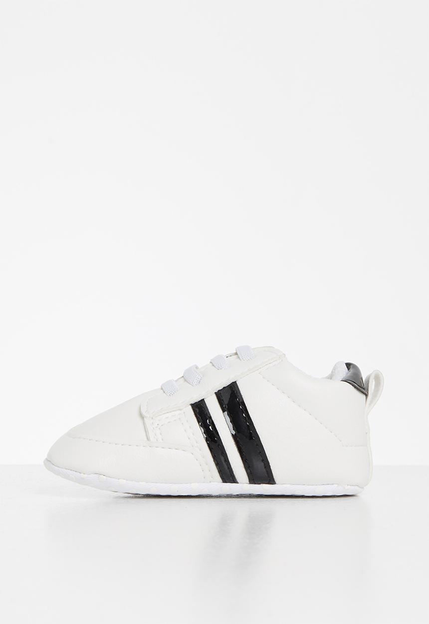Pop Candy - Baby sneakers - white & black