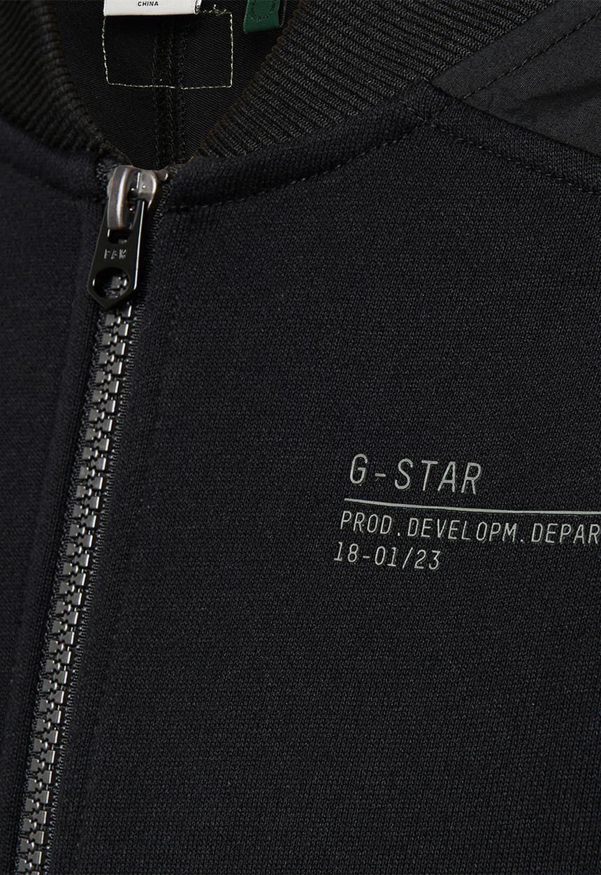 G-STAR - Mixed cargo bomber jacket - black