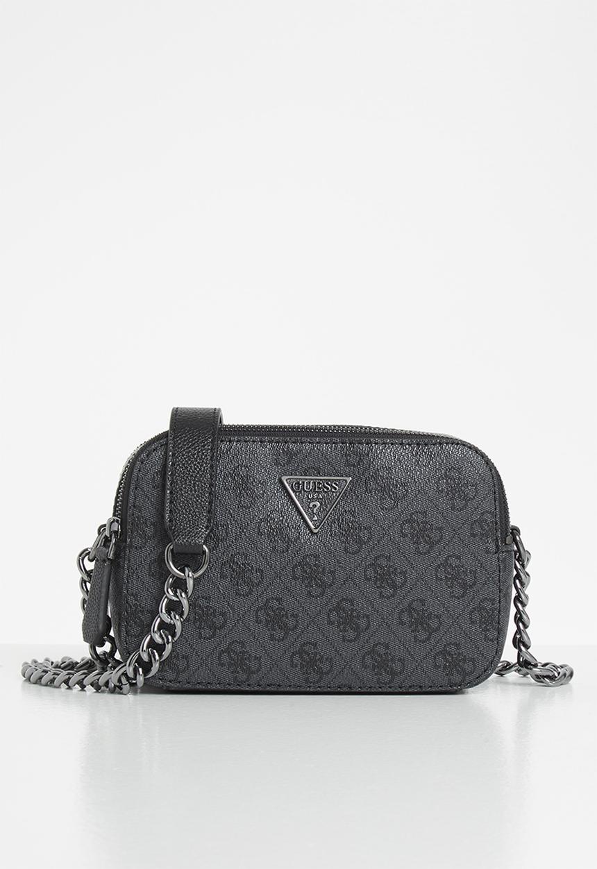 GUESS - Noelle crossbody camera - coal