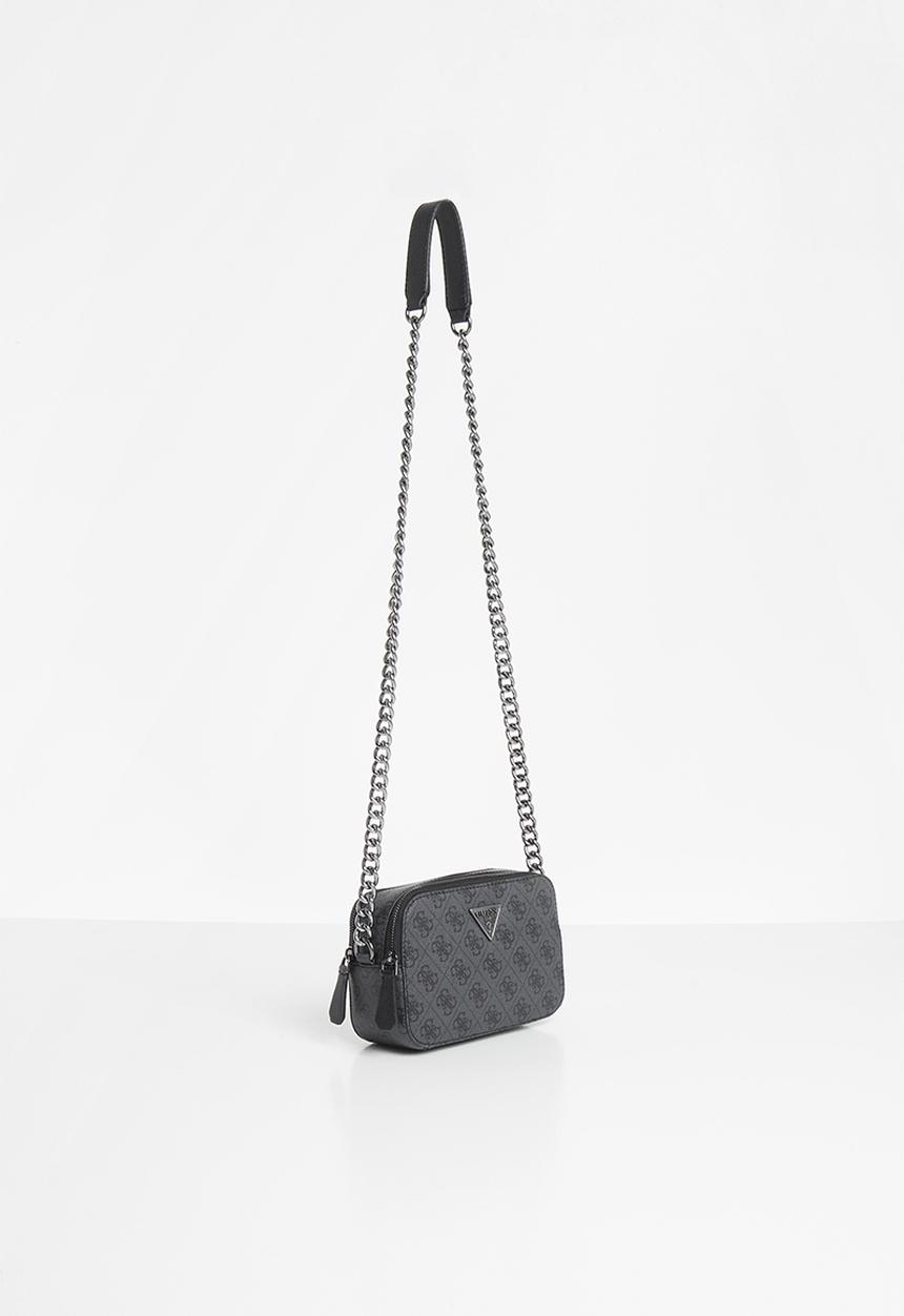 GUESS - Noelle crossbody camera - coal