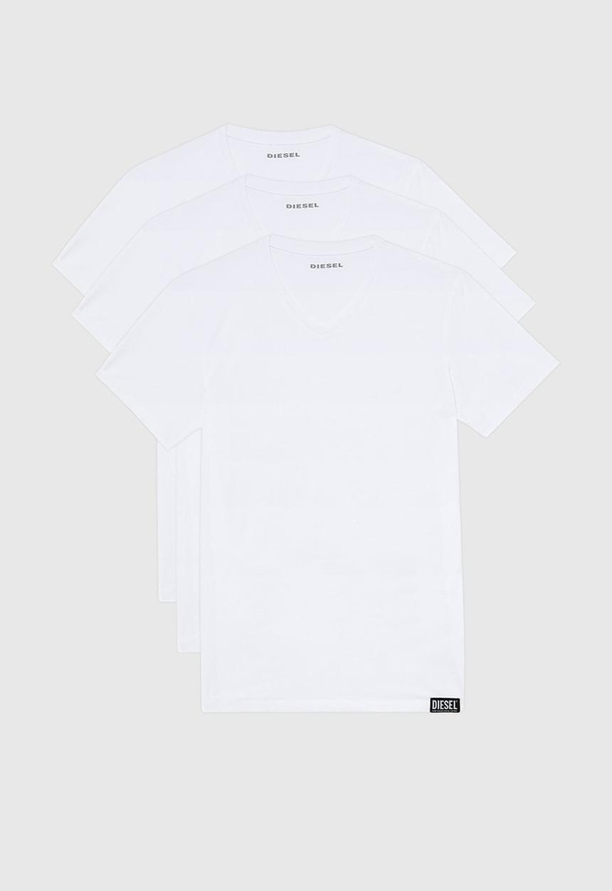 Diesel  - Umtee-michael 3pack  t-shirt - white