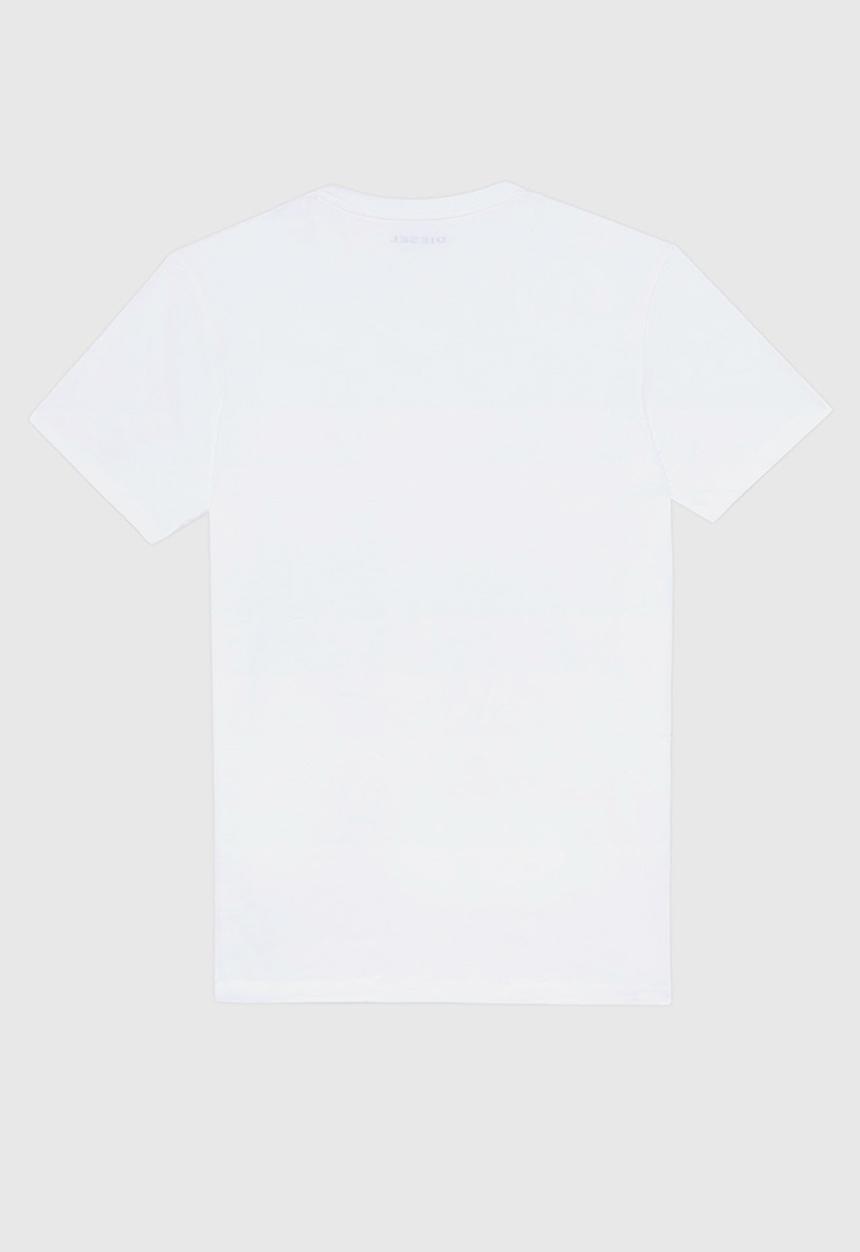 Diesel  - Umtee-michael 3pack  t-shirt - white