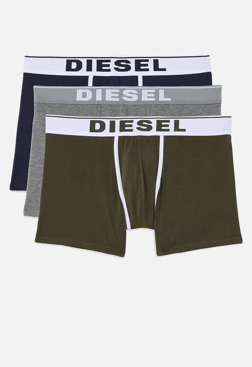 Diesel  - Umbx-sebastianthreepac boxer-shorts - navy/grey/green