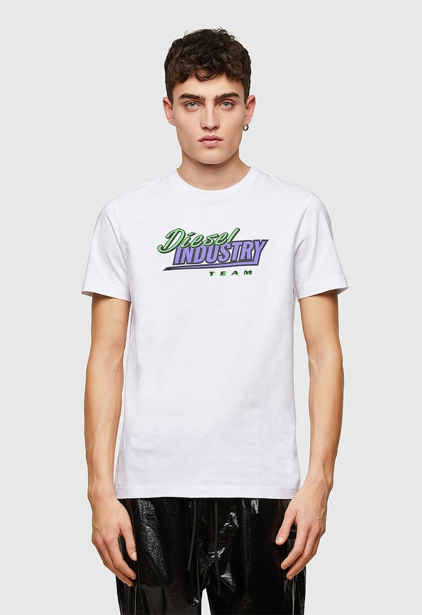 Diesel  - T-diegos-k37 t-shirt - white