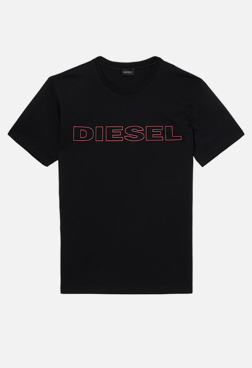 Diesel  - Umlt-jake twopack t-shirt - black/navy