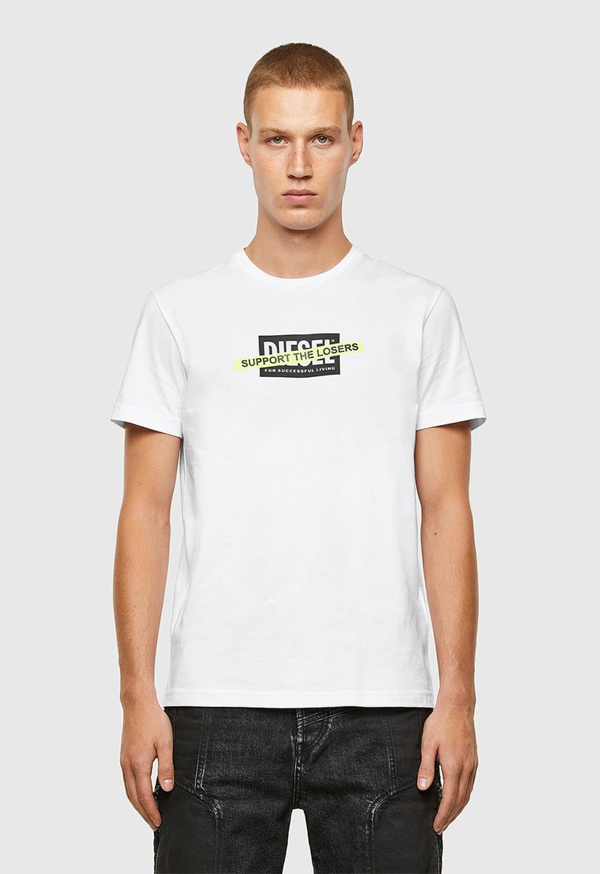Diesel  - T-diegos-a3 t-shirt - white