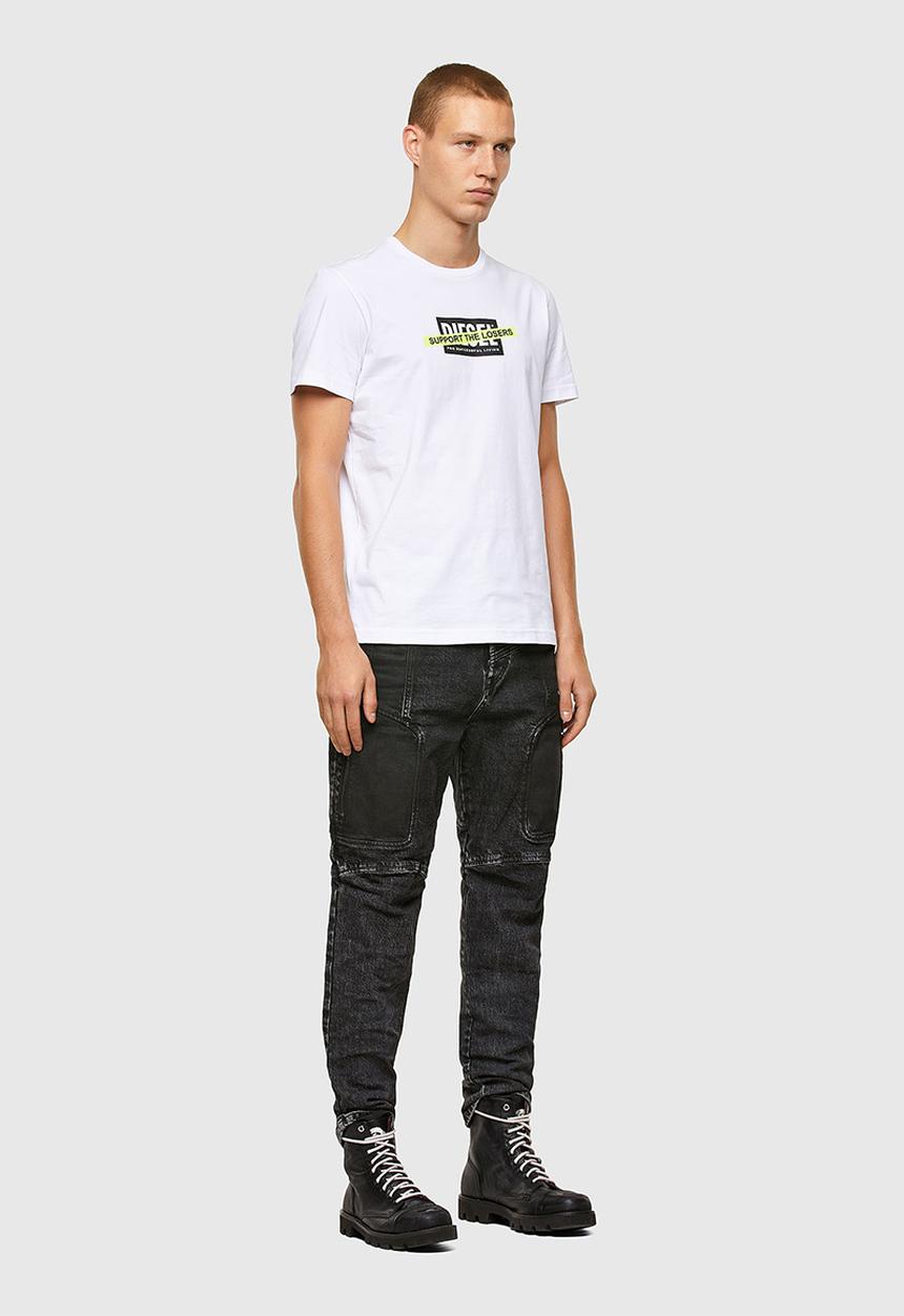 Diesel  - T-diegos-a3 t-shirt - white