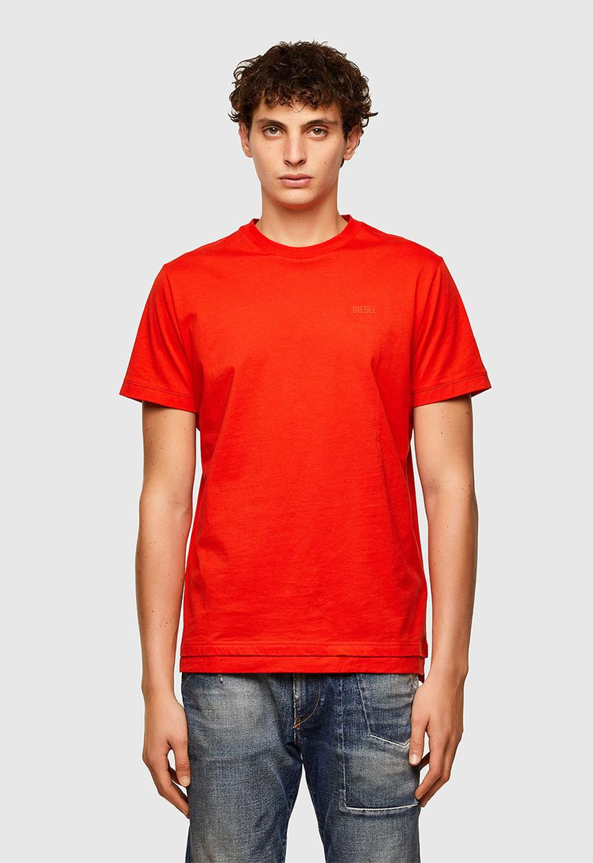 Diesel  - T-diamantik-new2 t-shirt - orange