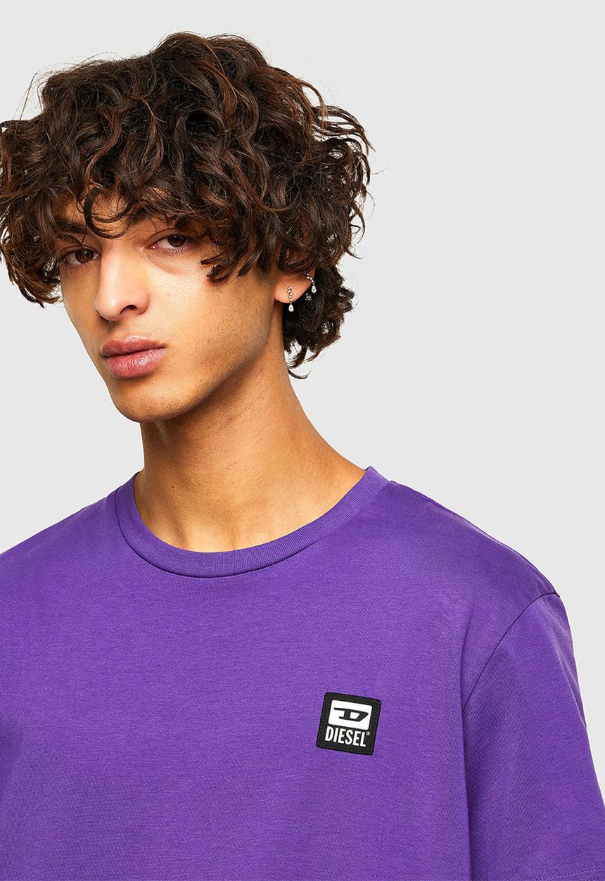 Diesel  - T-diegos-k30 t-shirt - purple