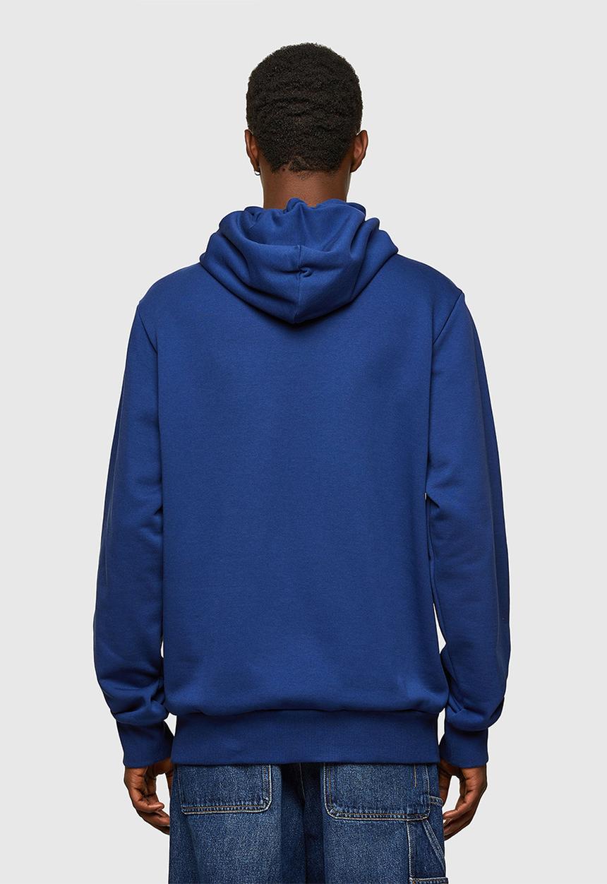 Diesel  - S-girk-hood-cuty sweat-shirt - navy