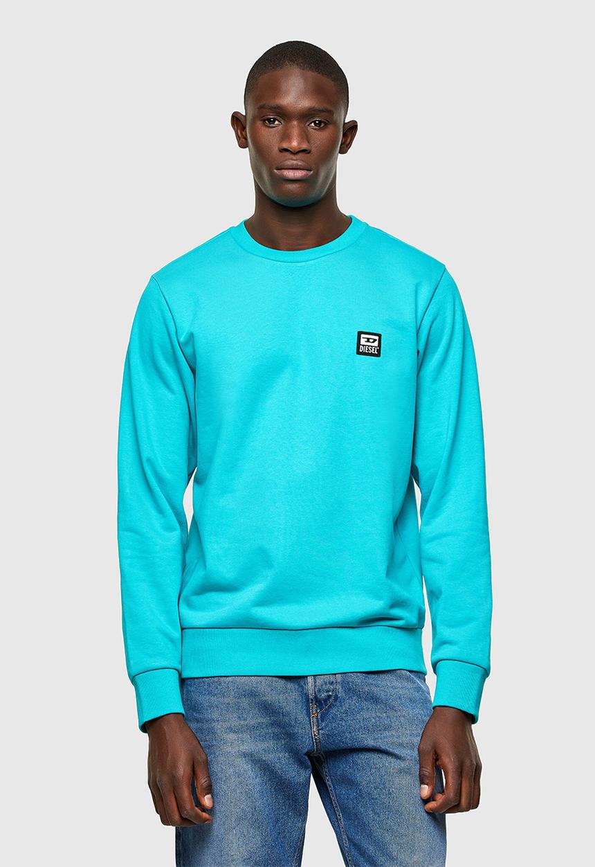 Diesel  - S-girk-k12 sweat-shirt - teal