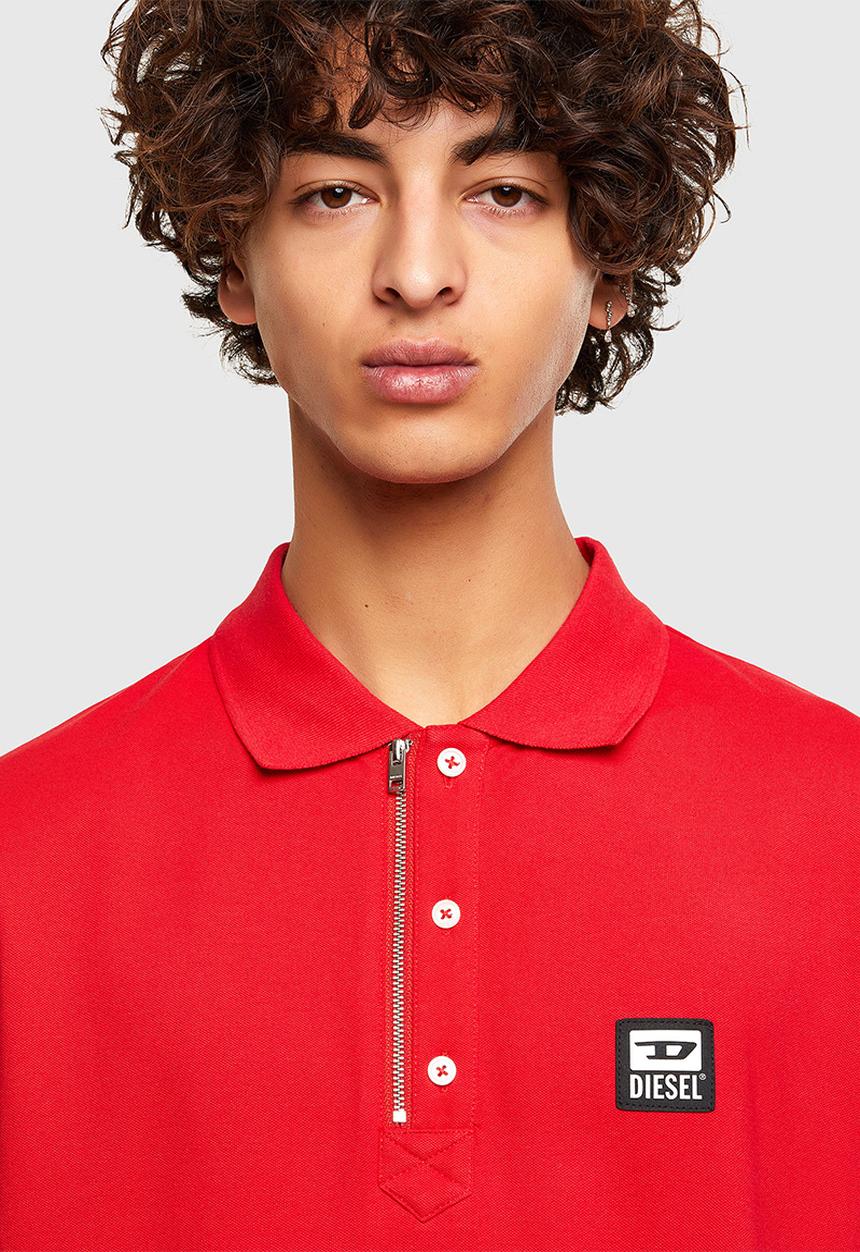 Diesel  - T-harry polo shirt - red