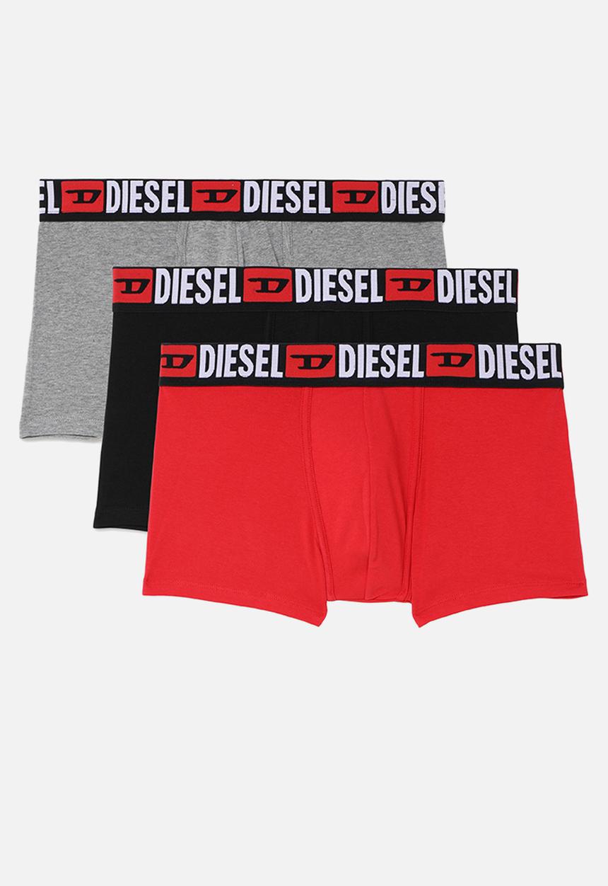 Diesel  - Umbx-damienthreepack boxer-shorts - black/red/grey