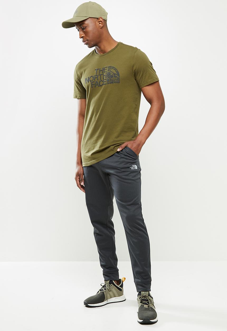The North Face - Short sleeve woodcut dome tee - green 