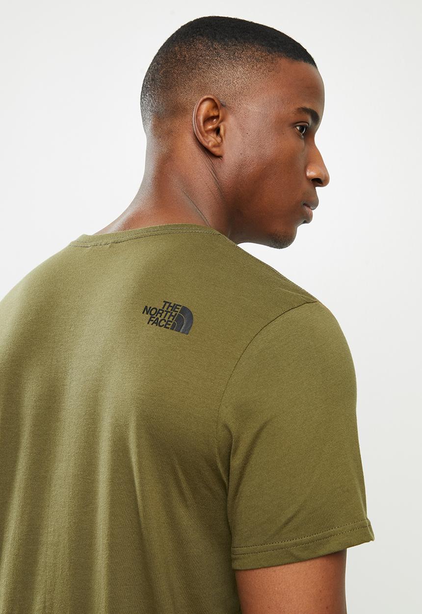 The North Face - Short sleeve woodcut dome tee - green 