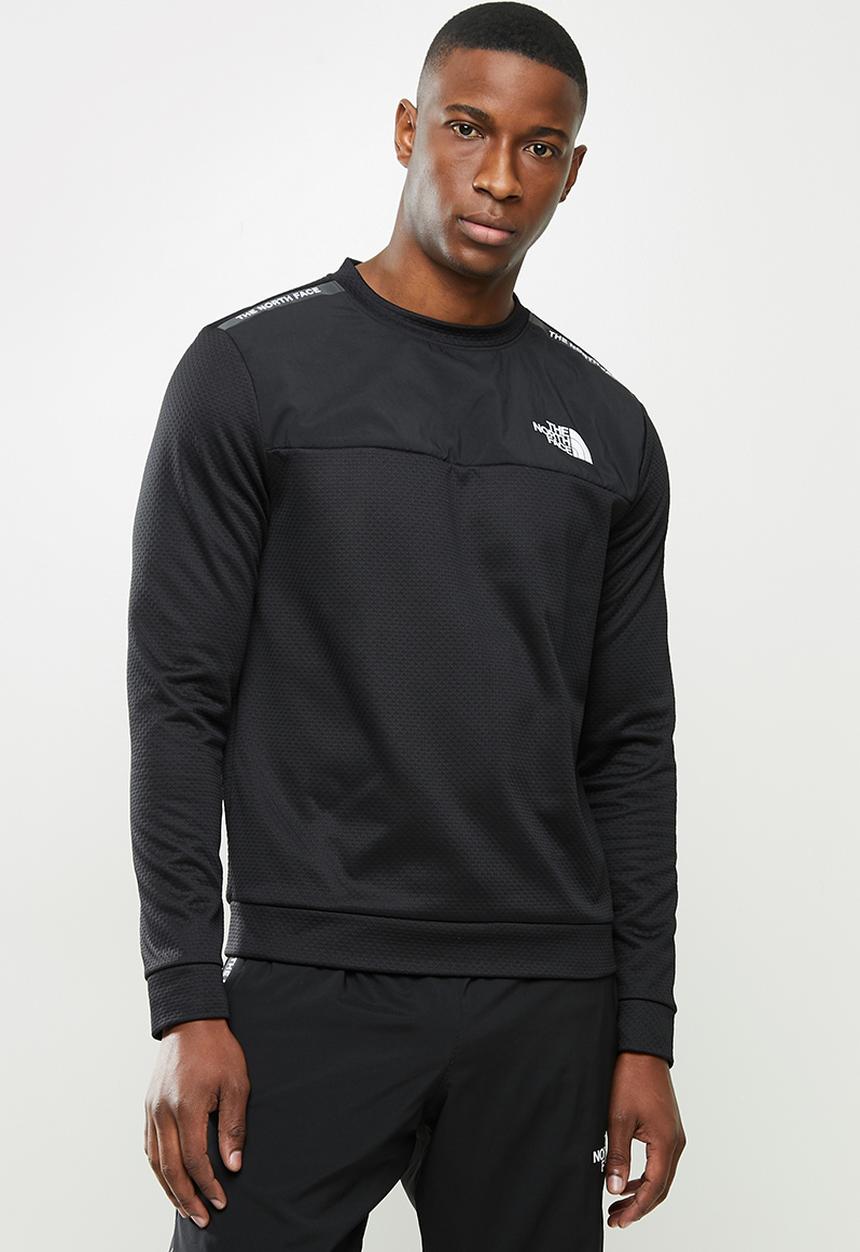 The North Face - Ma crew long sleeve tee - black