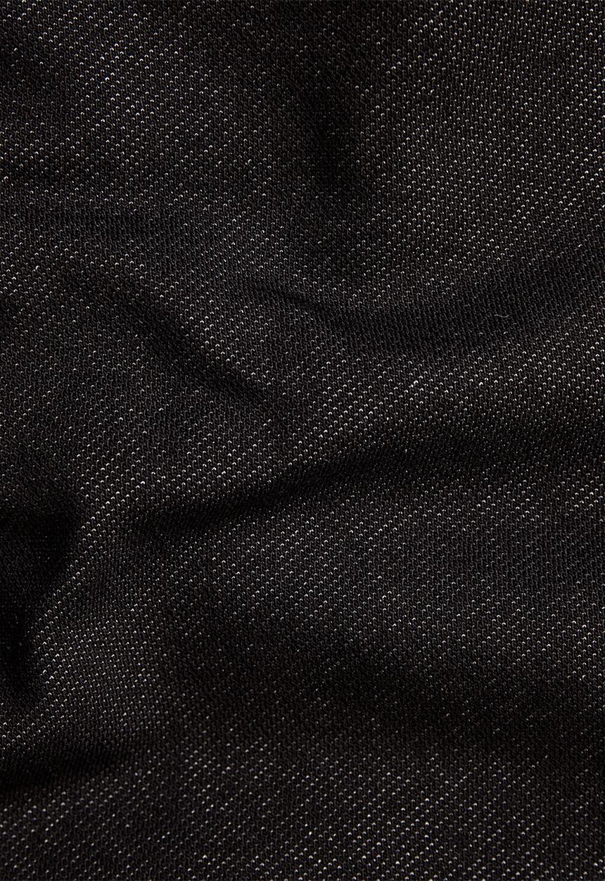 G-STAR - Half zip bound tweeter t long sleeve - black