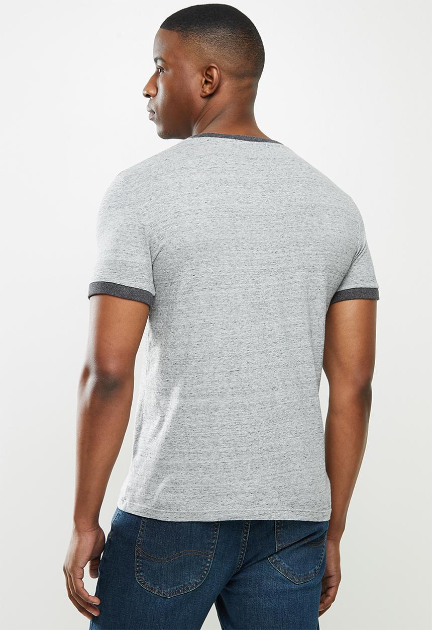 Superdry. - Ol ringer tee - grey