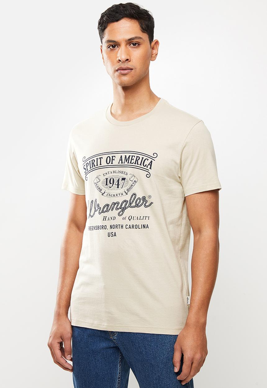 Wrangler - Spirit of america tee - stone