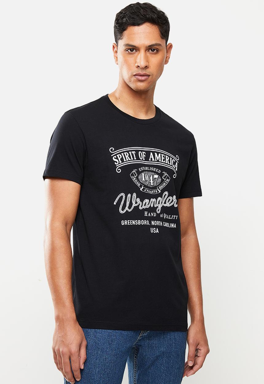 Wrangler - Spirit of america tee - black