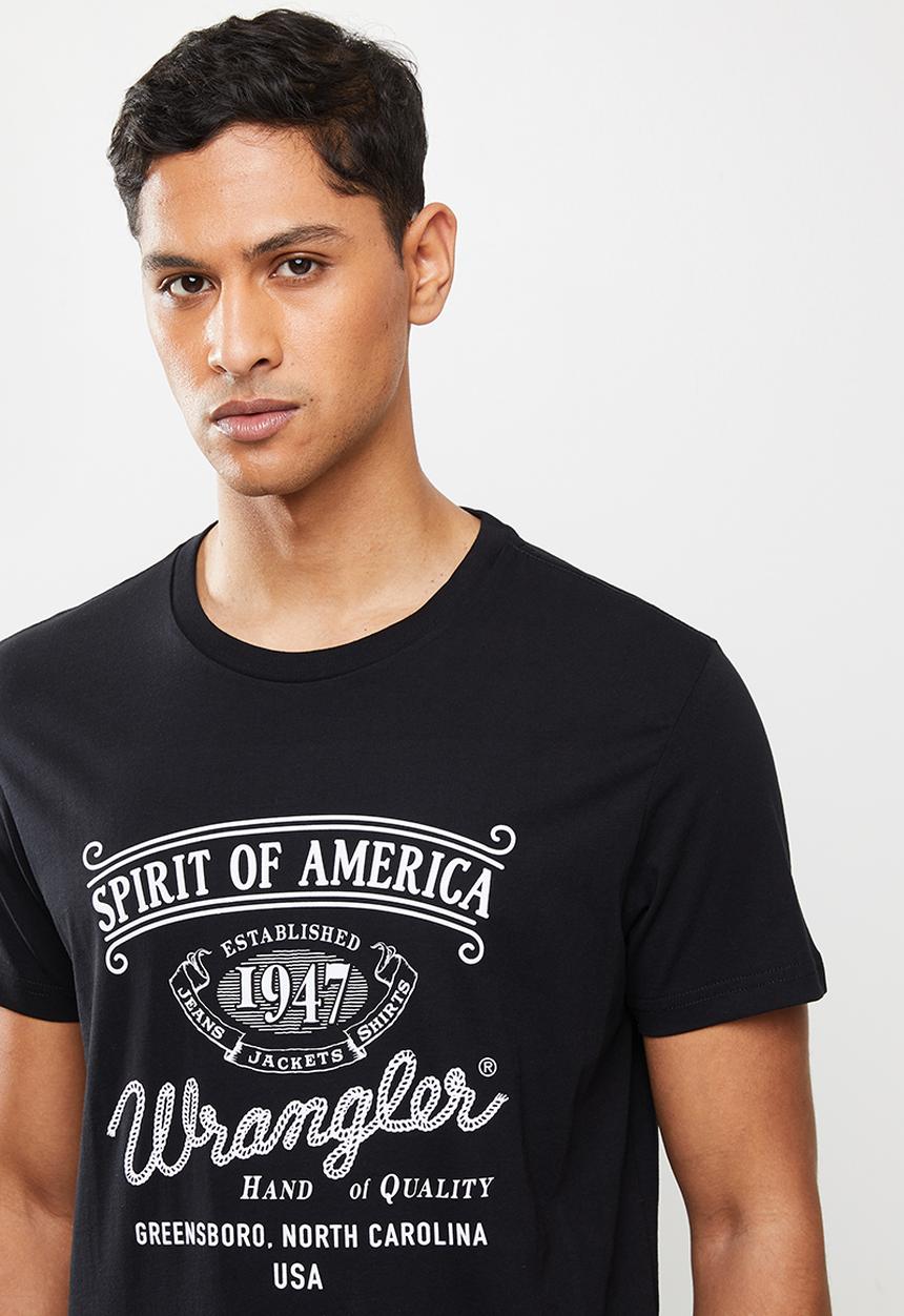 Wrangler - Spirit of america tee - black