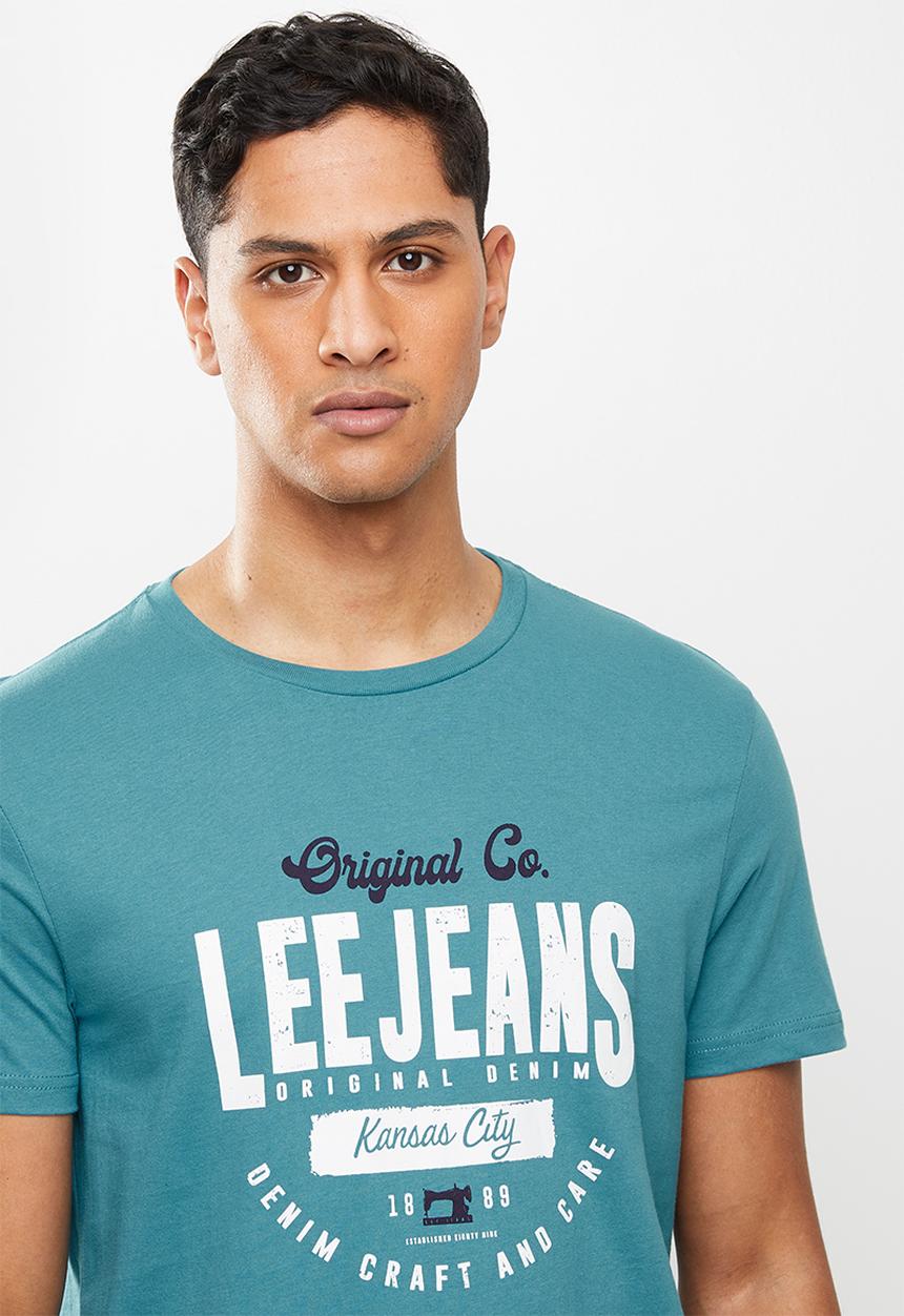 Lee  - Kansas city tee - blue