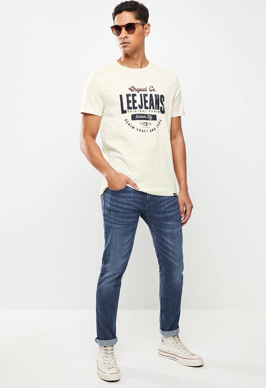 Lee  - Kansas city tee - off white