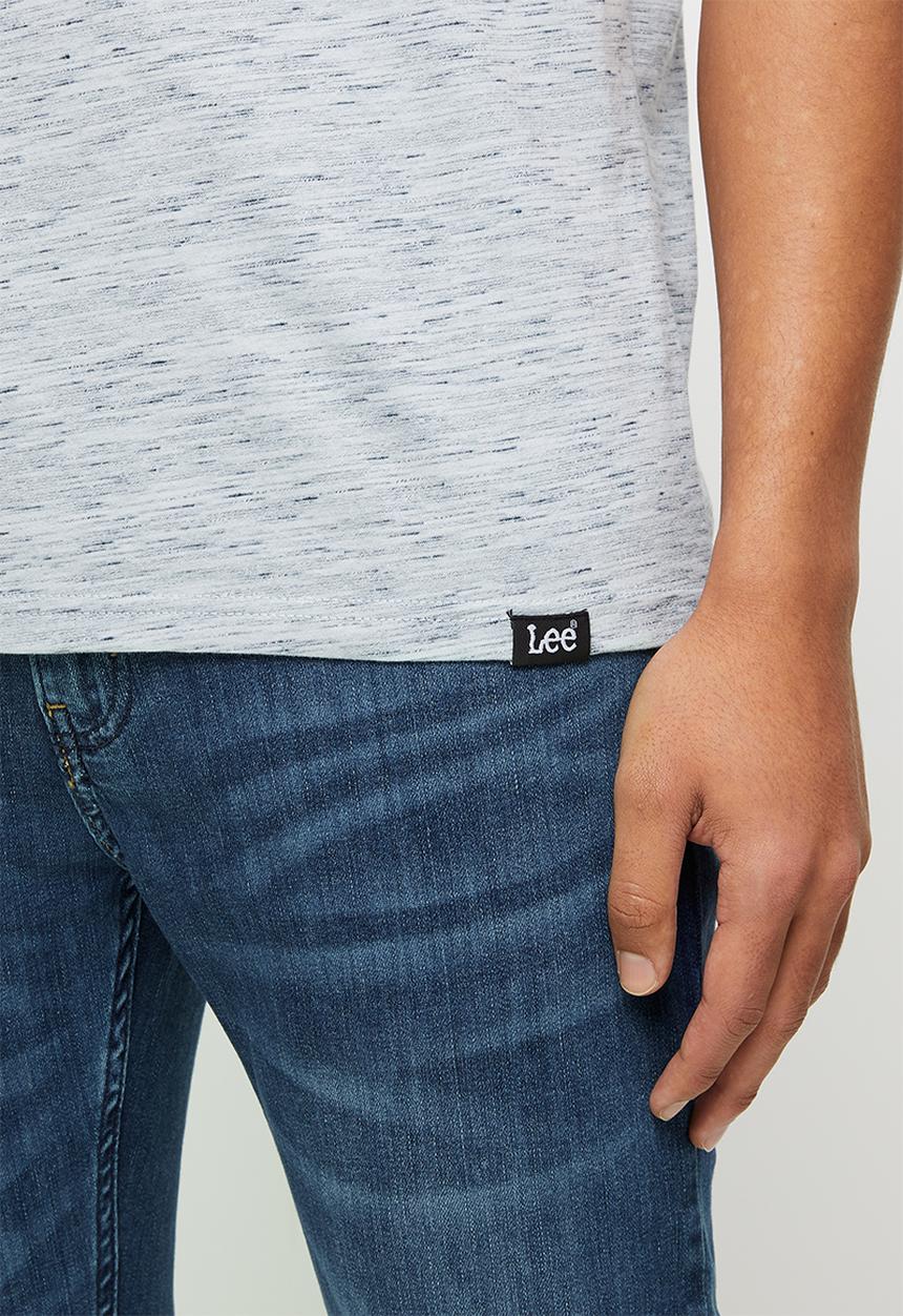 Lee  - Jeans limited injection tee - light grey