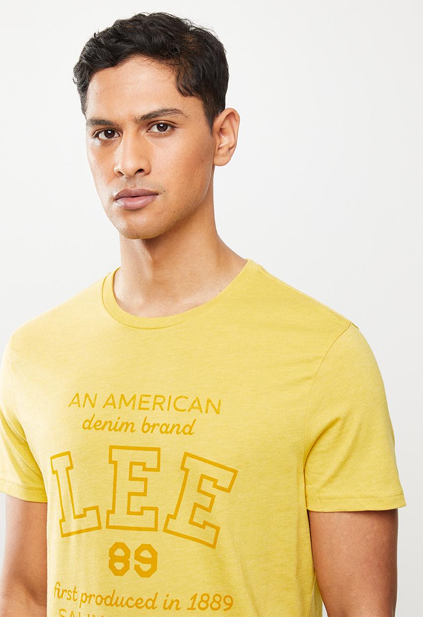 Lee  - All american tee - yellow