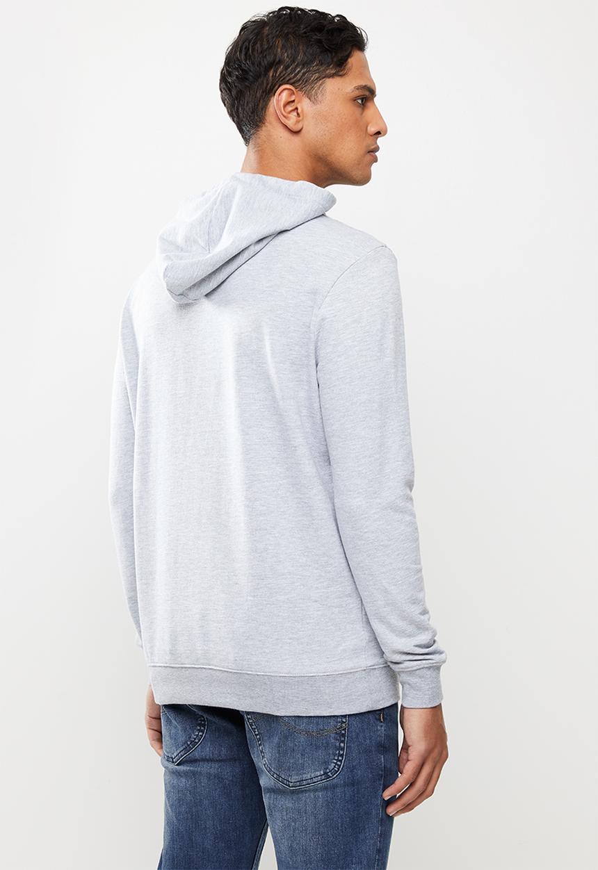 Lee  - Keep it real hooded sweat - grey 