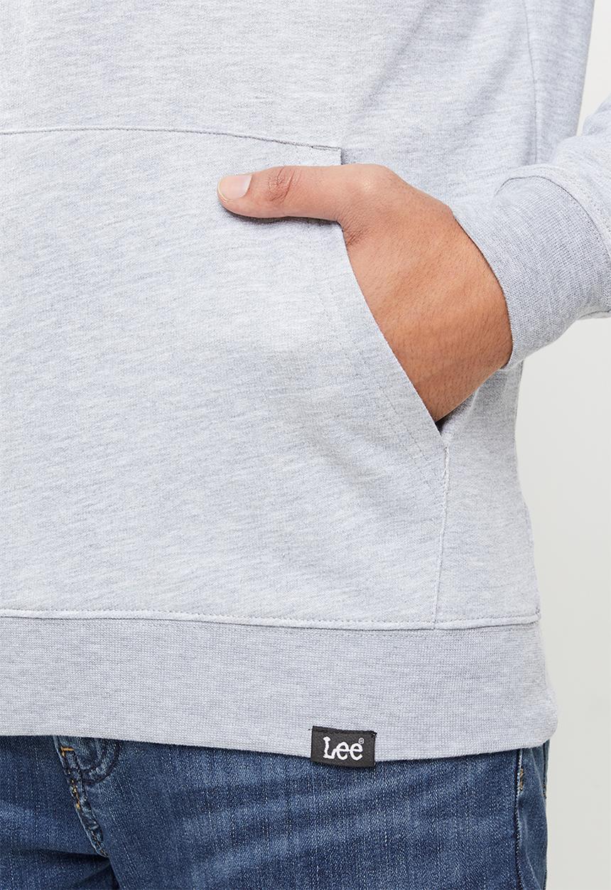 Lee  - Keep it real hooded sweat - grey 