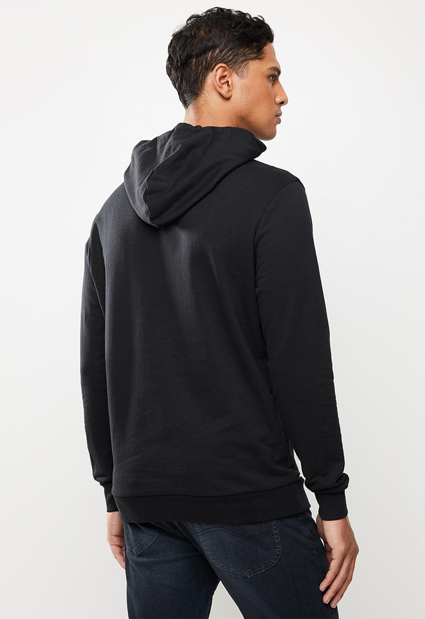 Lee  - Original denim hoodie - black