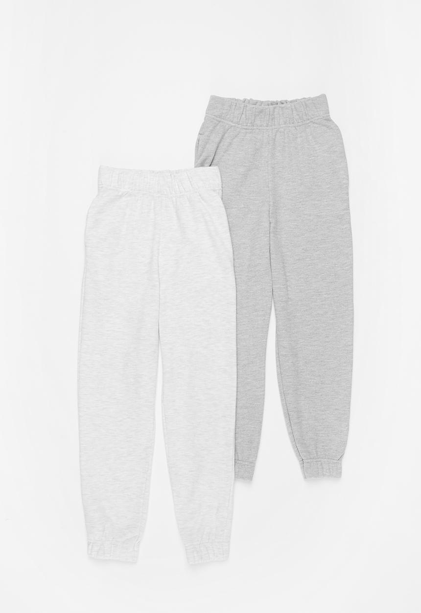 Superbalist - Girls 2 pack joggers - multi