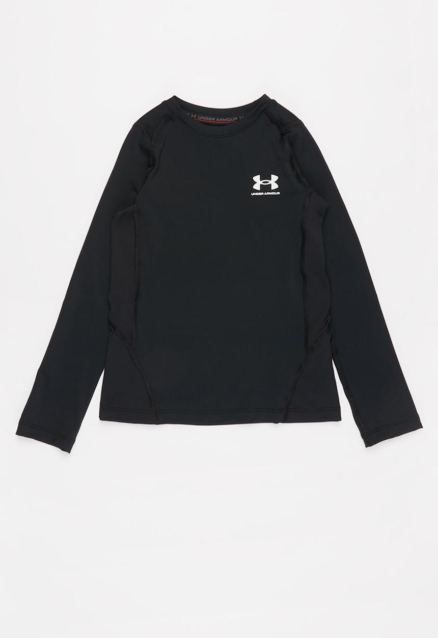 Under Armour - Ua boys hg long sleeve tee - black
