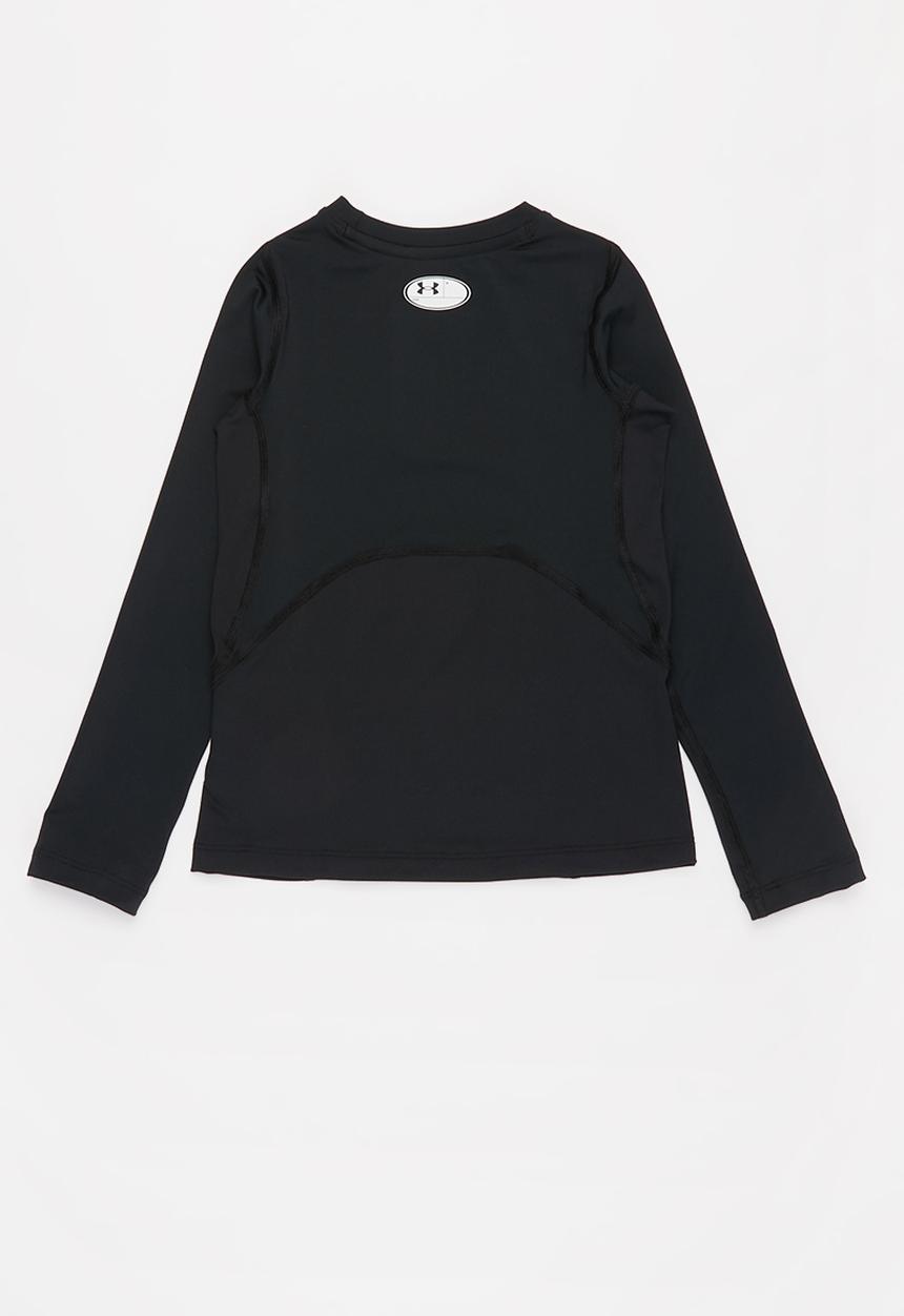 Under Armour - Ua boys hg long sleeve tee - black