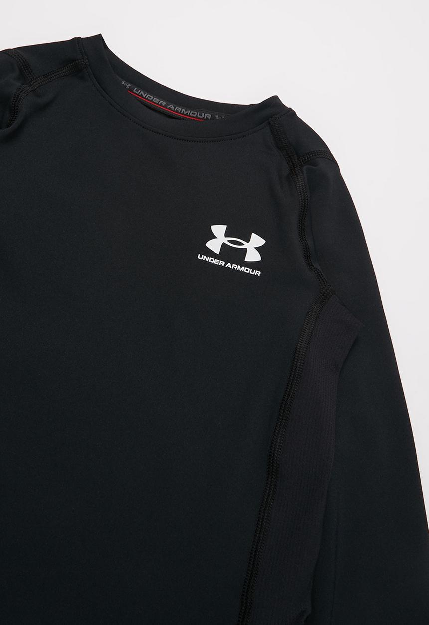 Under Armour - Ua boys hg long sleeve tee - black