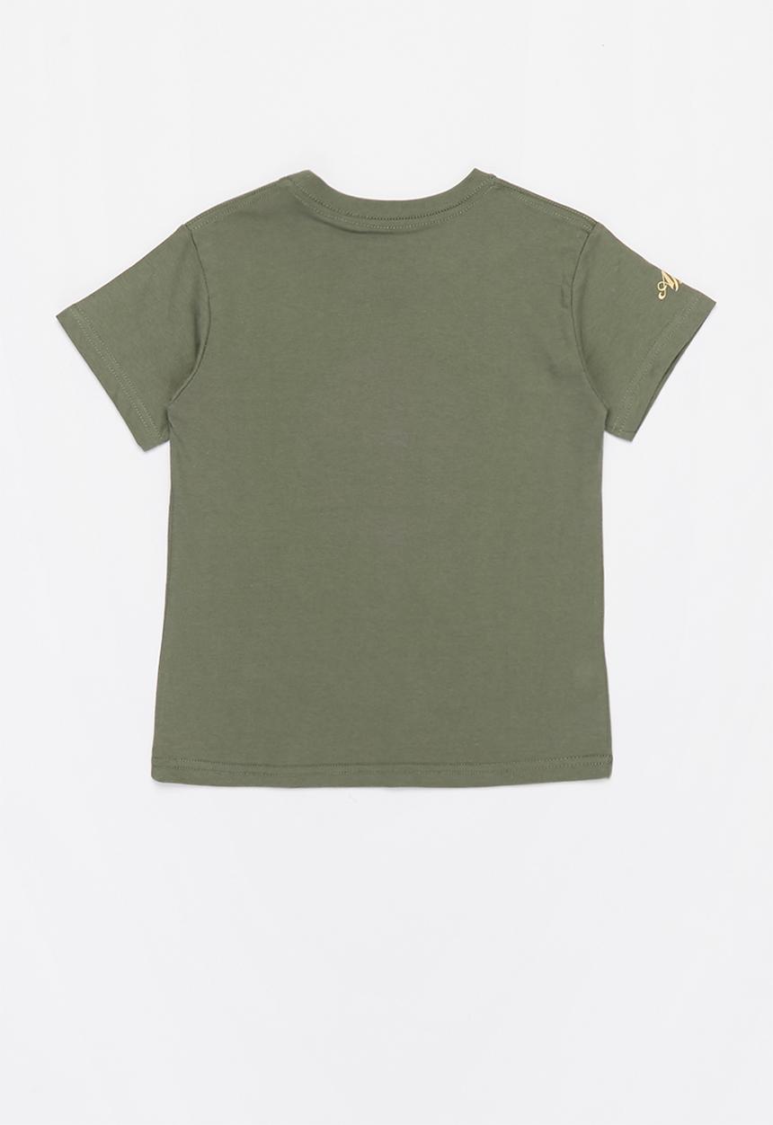 Quiksilver - Africa traveller boy short sleeve tee - green