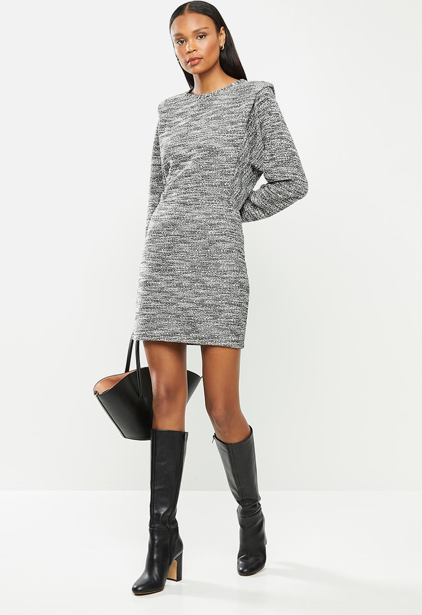 MANGO - Dress opra - black & white 
