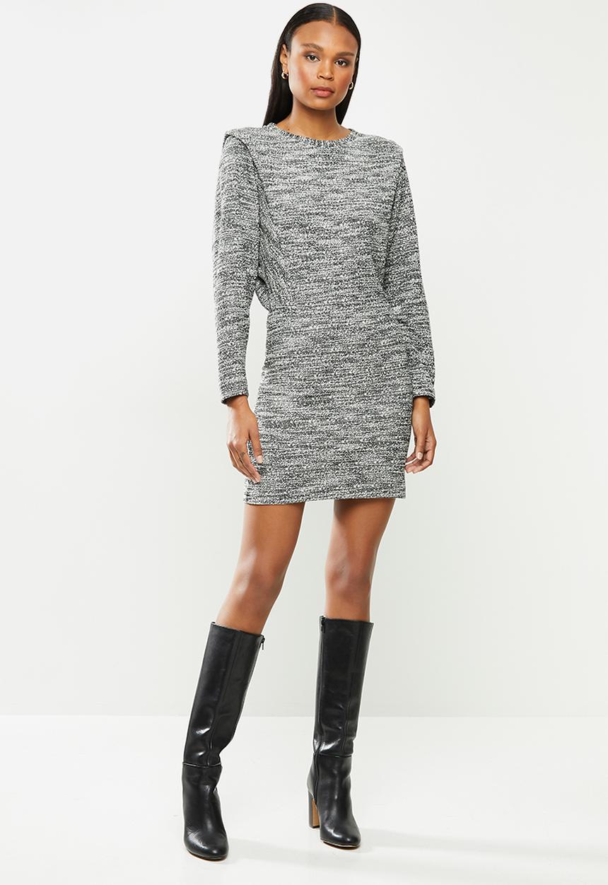 MANGO - Dress opra - black & white 